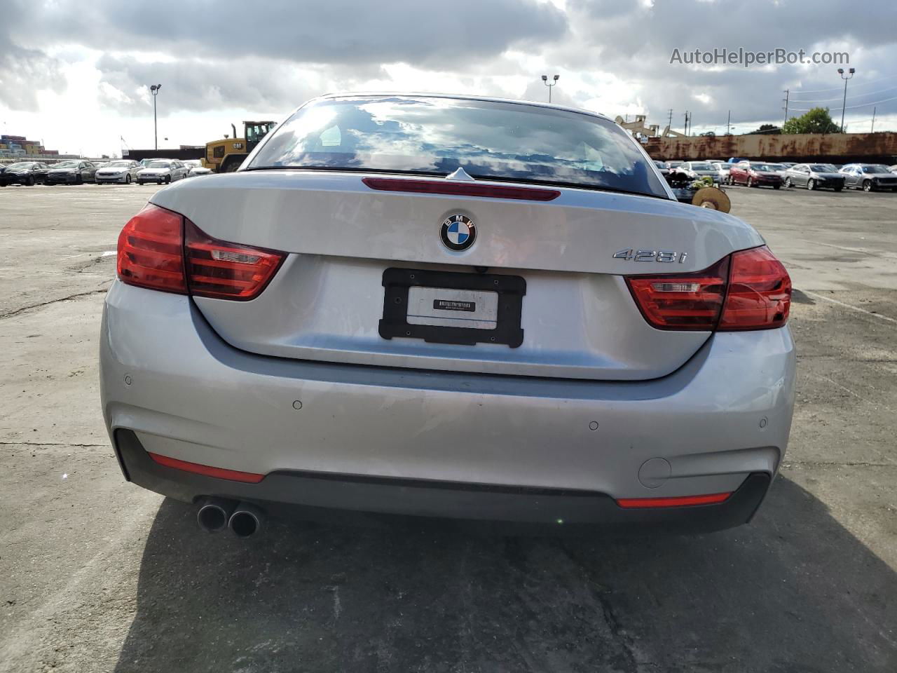 2016 Bmw 428 I Sulev Silver vin: WBA3V7C5XG5A25273