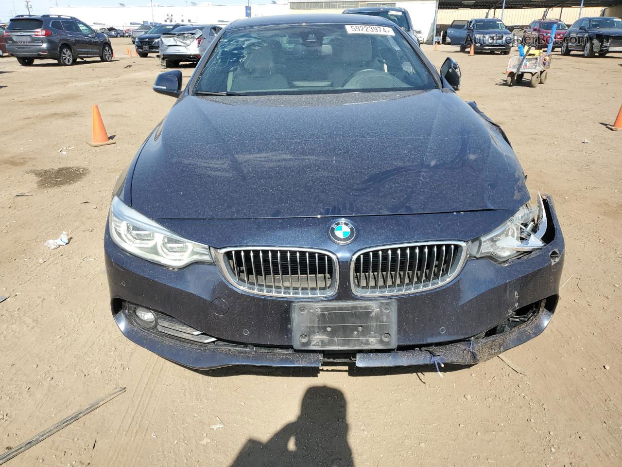 2015 Bmw 428 Xi Blue vin: WBA3V9C50FP946848