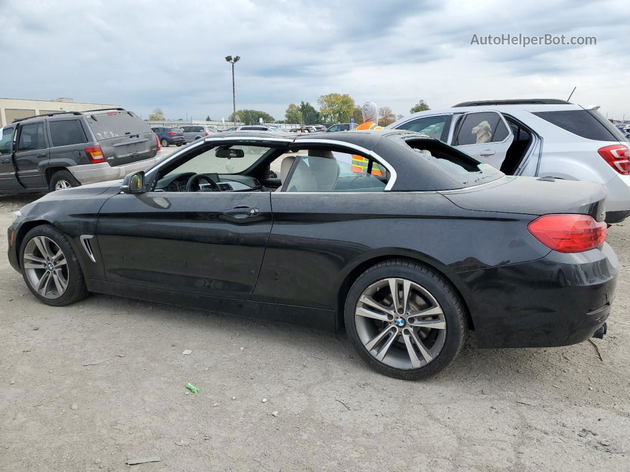 2015 Bmw 428 Xi Black vin: WBA3V9C53F5A78424