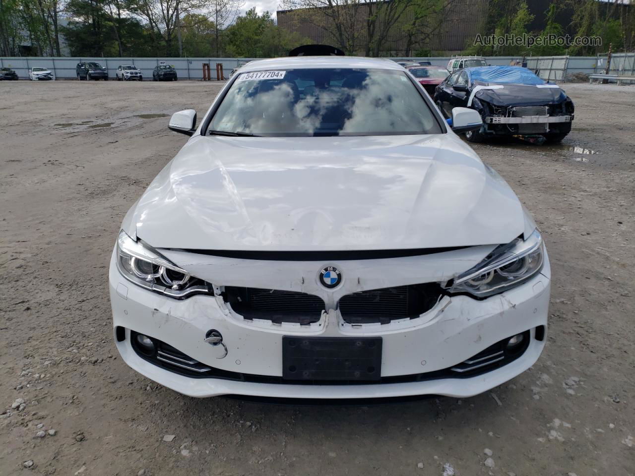 2015 Bmw 428 Xi White vin: WBA3V9C58F5A78290