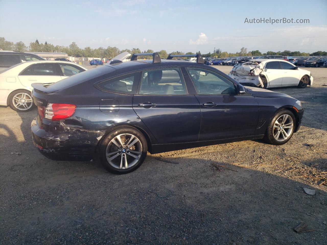 2014 Bmw 328 Xigt Blue vin: WBA3X5C51ED559146