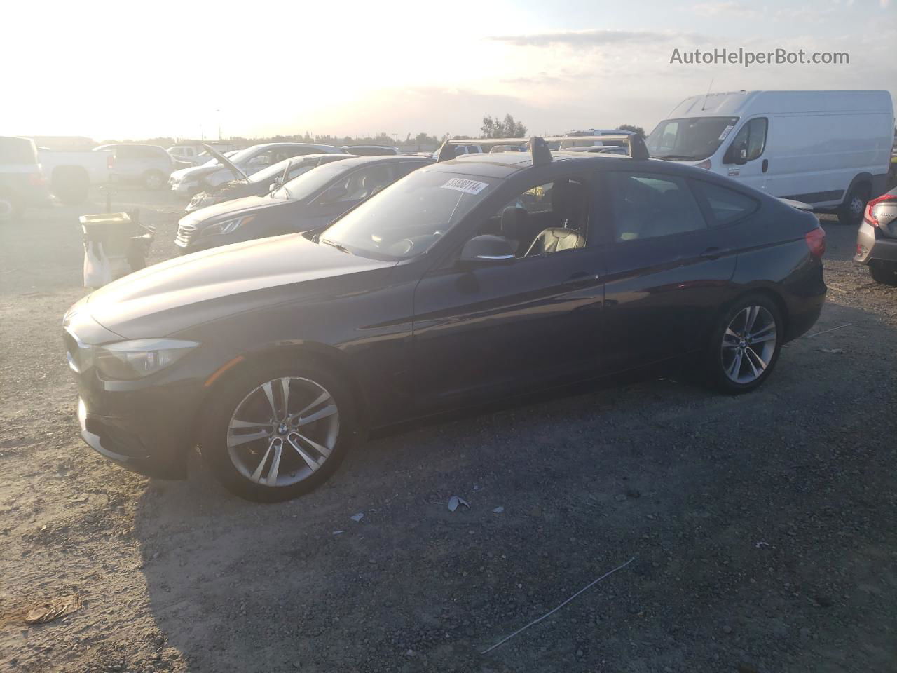 2014 Bmw 328 Xigt Blue vin: WBA3X5C51ED559146