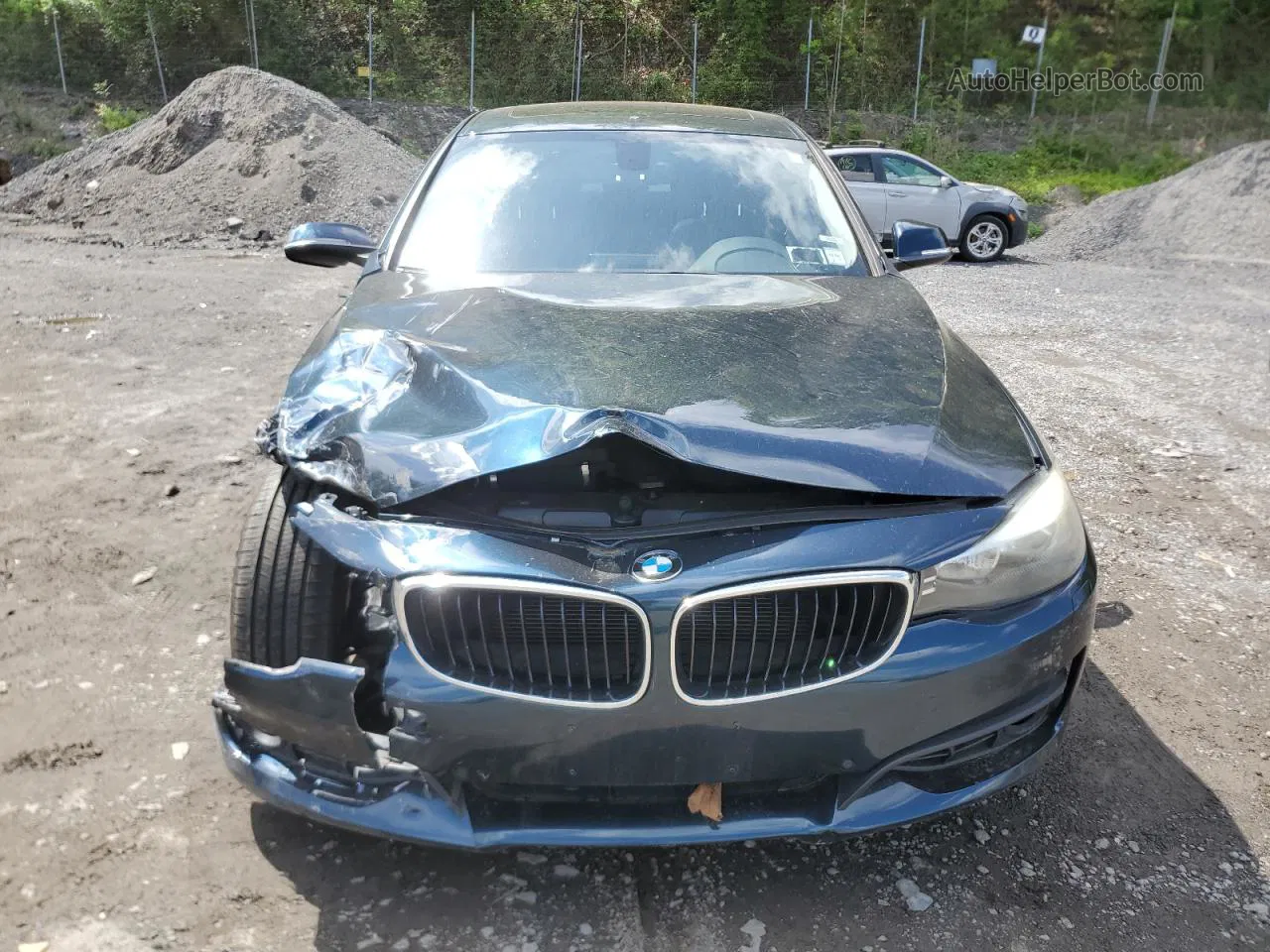 2014 Bmw 328 Xigt Blue vin: WBA3X5C51ED559180