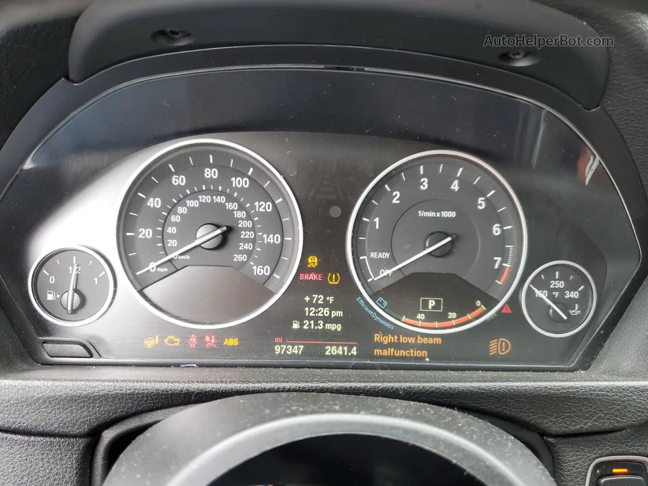 2014 Bmw 328 Xigt Blue vin: WBA3X5C51ED559180