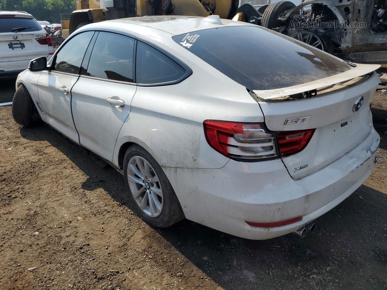 2014 Bmw 328 Xigt Белый vin: WBA3X5C52ED242802