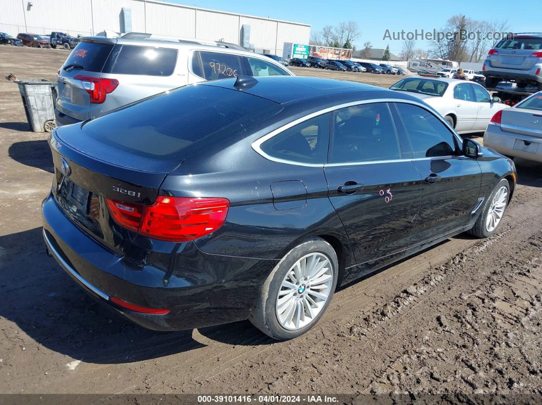 2015 Bmw 328i Gran Turismo Xdrive Черный vin: WBA3X5C52FD560582