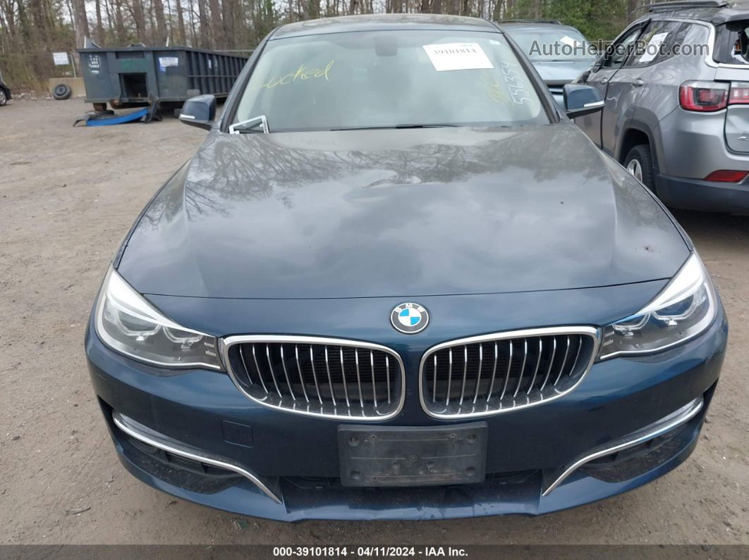 2014 Bmw 328i Gran Turismo Xdrive Синий vin: WBA3X5C54ED556354