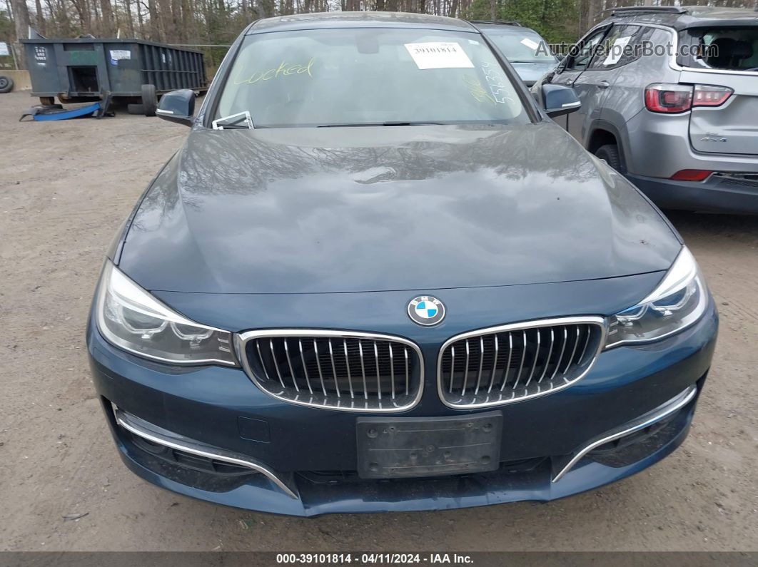 2014 Bmw 328i Gran Turismo Xdrive Blue vin: WBA3X5C54ED556354