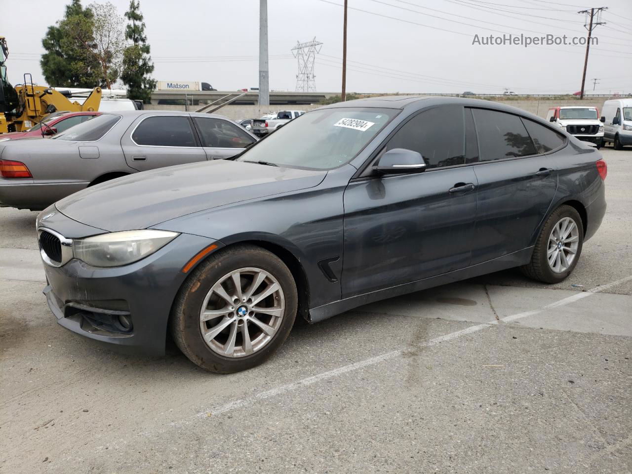 2014 Bmw 328 Xigt Gray vin: WBA3X5C54ED559285