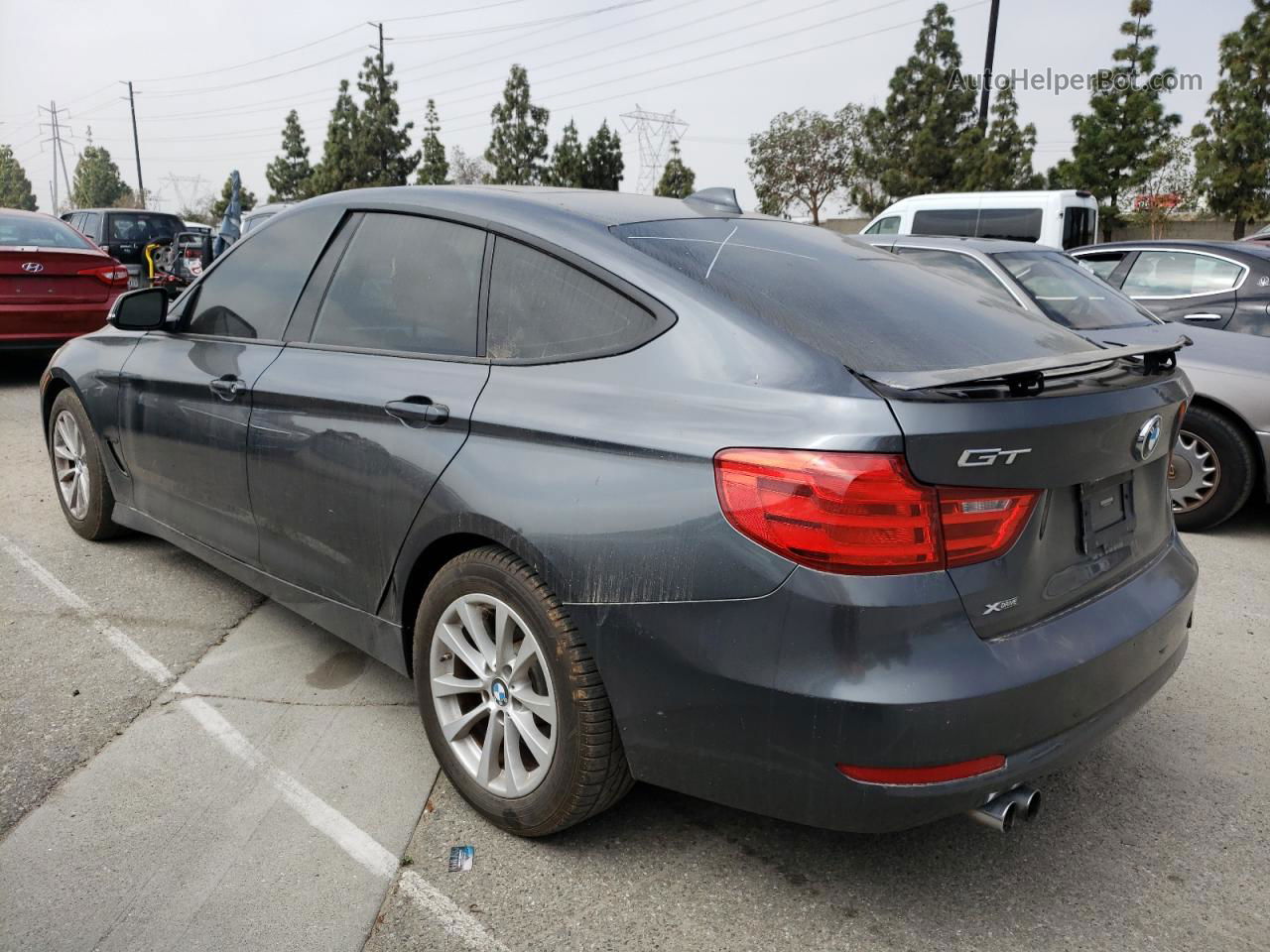 2014 Bmw 328 Xigt Gray vin: WBA3X5C54ED559285