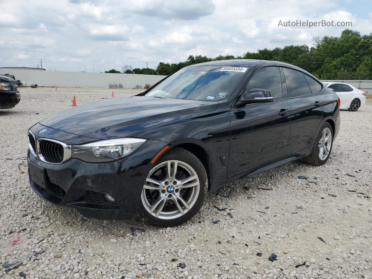 2015 Bmw 328 Xigt Черный vin: WBA3X5C55FD561340