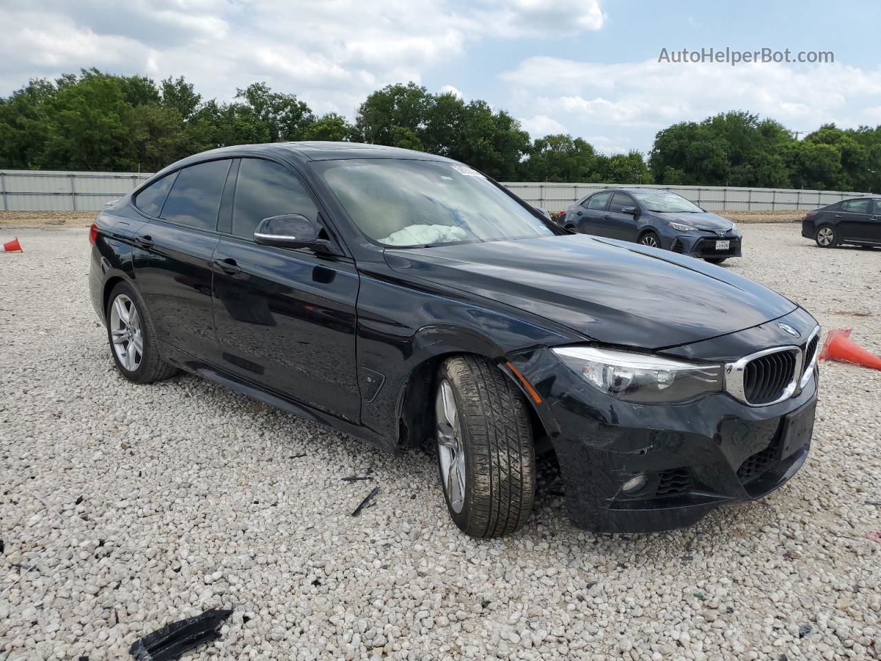 2015 Bmw 328 Xigt Черный vin: WBA3X5C55FD561340