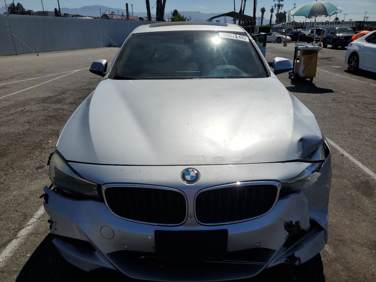 2015 Bmw 328 Xigt Silver vin: WBA3X5C56FD561086