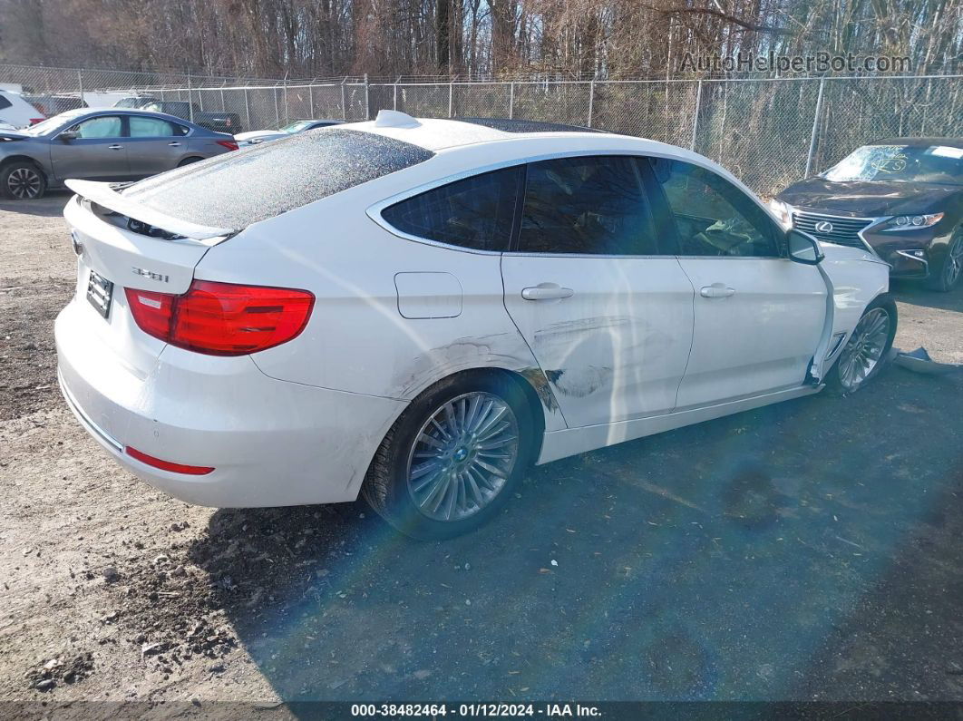 2014 Bmw 328i Gran Turismo Xdrive White vin: WBA3X5C58ED558544