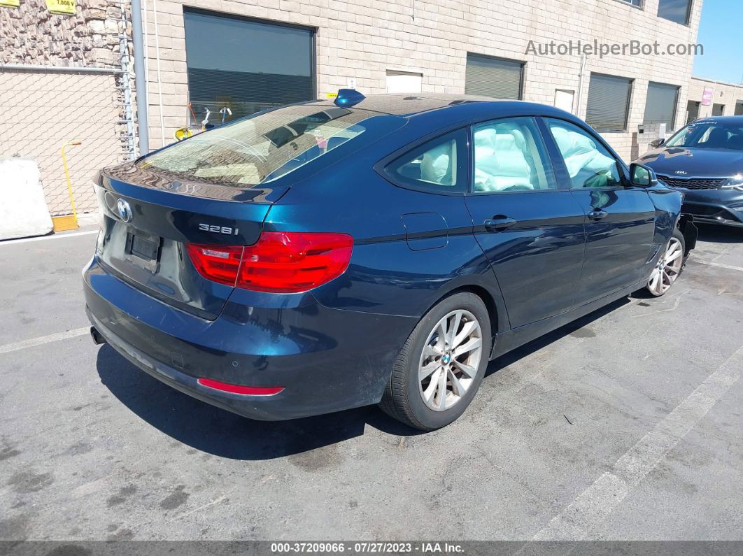 2014 Bmw 328i Gran Turismo Xdrive Blue vin: WBA3X5C59ED557547