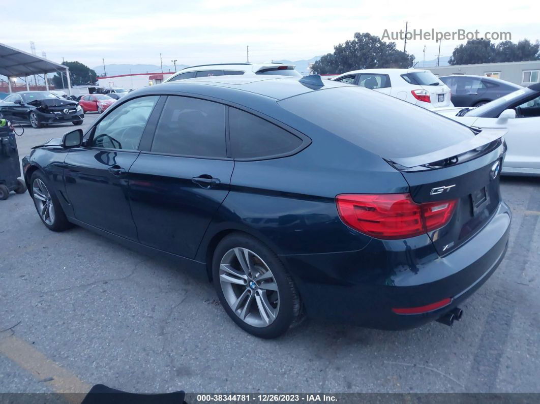 2014 Bmw 328i Gran Turismo Xdrive Dark Blue vin: WBA3X5C5XED243132