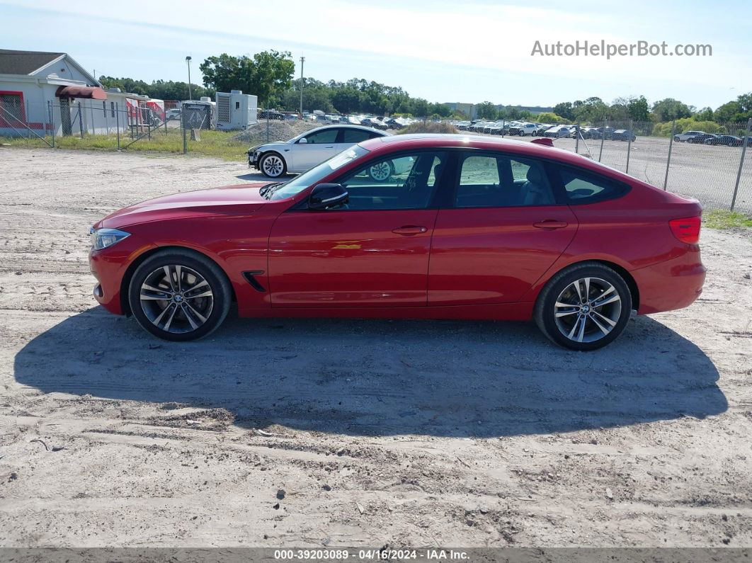 2015 Bmw 335i Gran Turismo Xdrive Red vin: WBA3X9C51FD868494