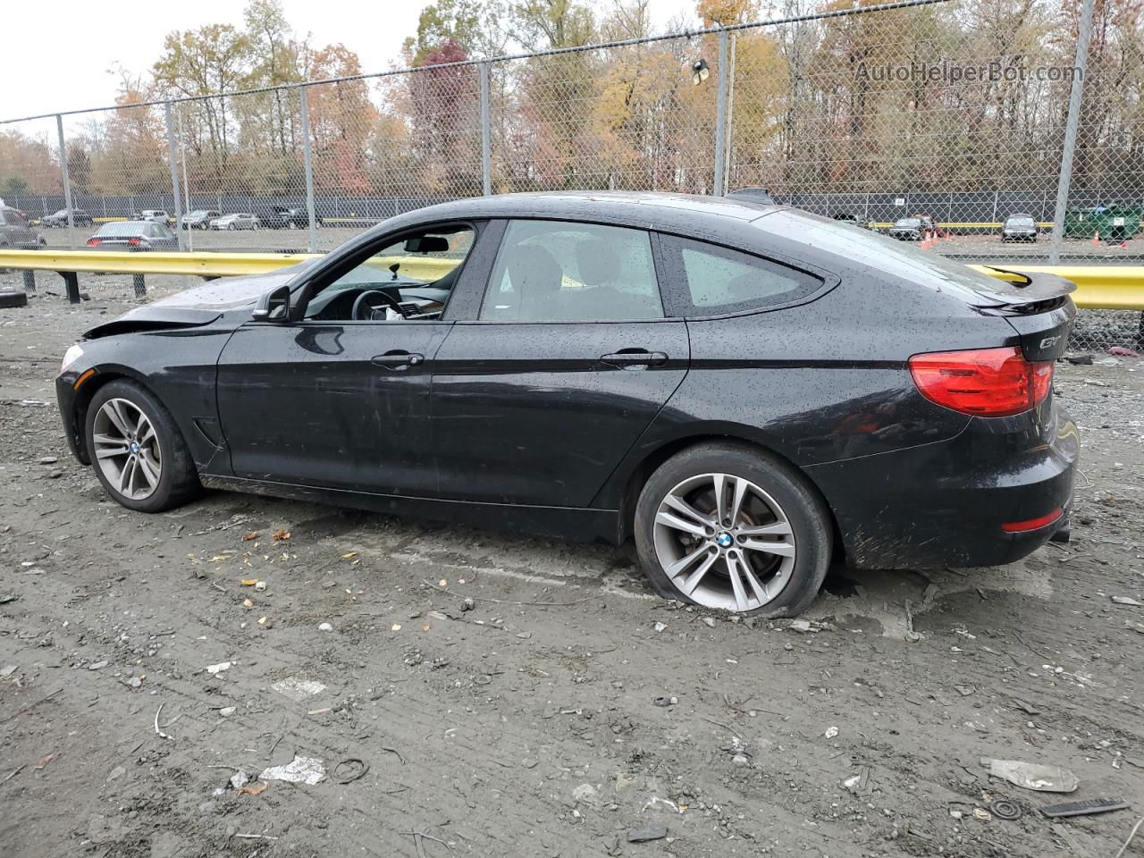 2016 Bmw 335 Xigt Black vin: WBA3X9C52GD869896