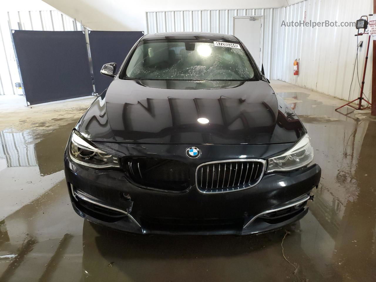 2015 Bmw 335 Xigt Black vin: WBA3X9C56FD868880