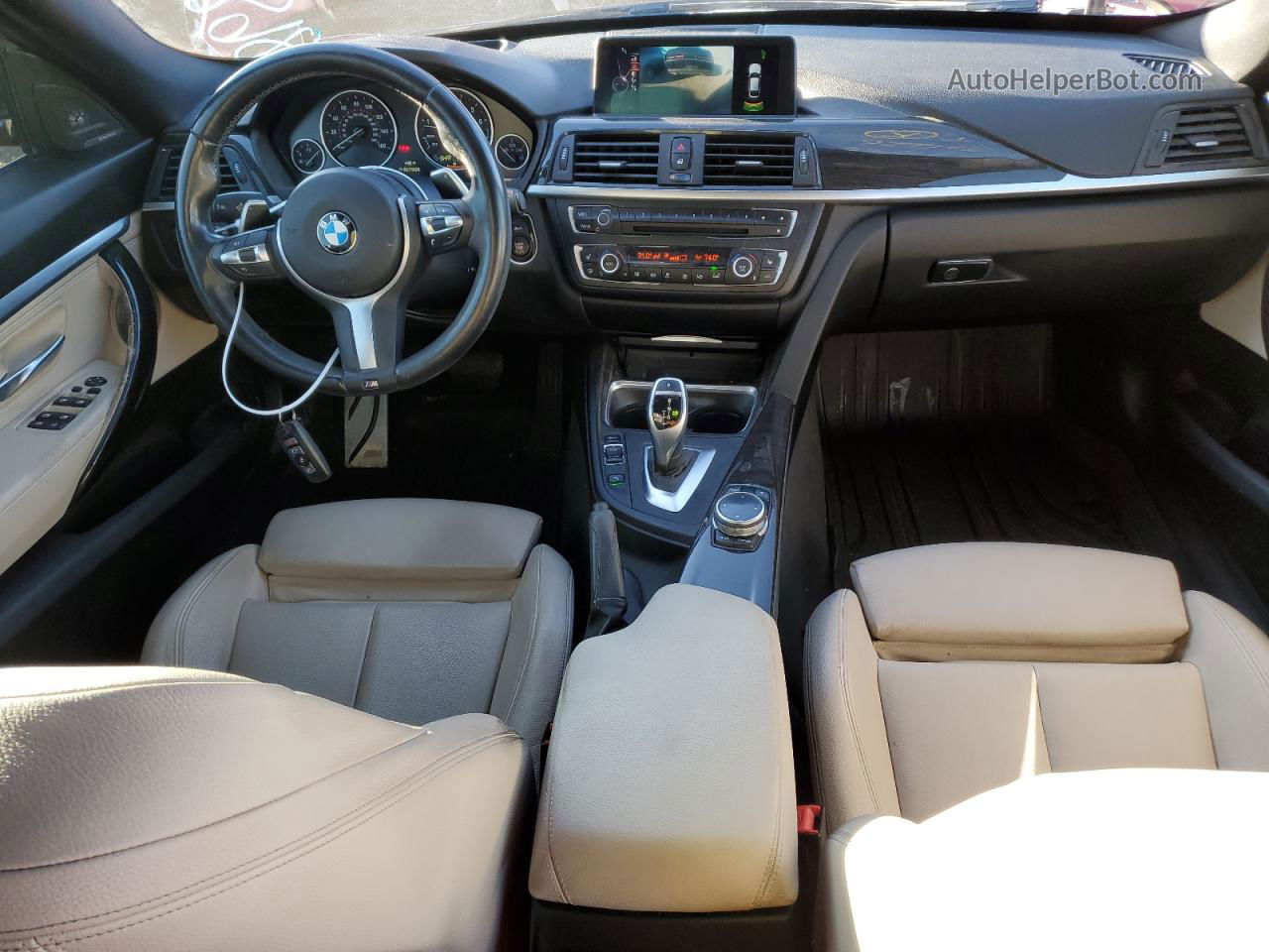 2015 Bmw 335 Xigt Красный vin: WBA3X9C57FD868080