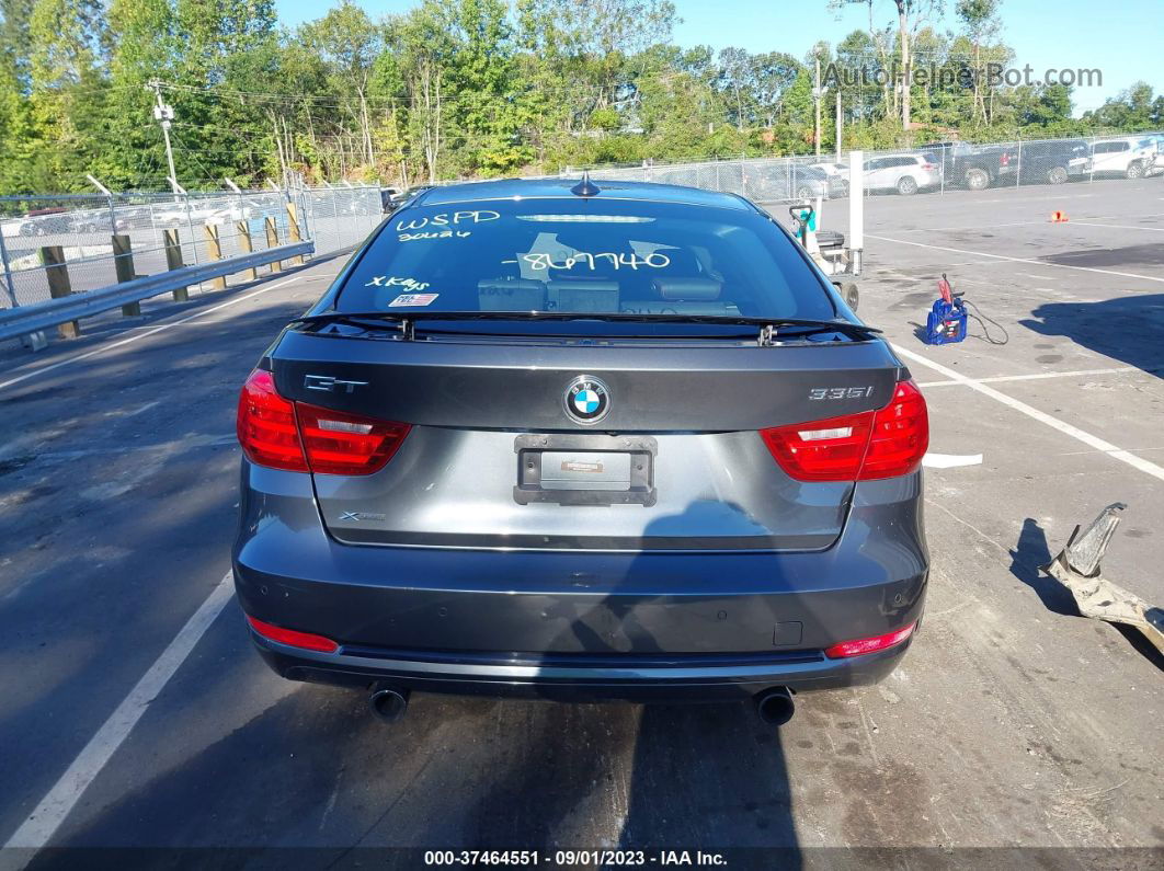 2014 Bmw 3 Series Gran Turismo 335i Xdrive Серый vin: WBA3X9C59ED867740