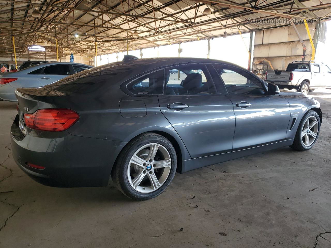 2015 Bmw 428 I Gran Coupe Gray vin: WBA4A5C56FG052376