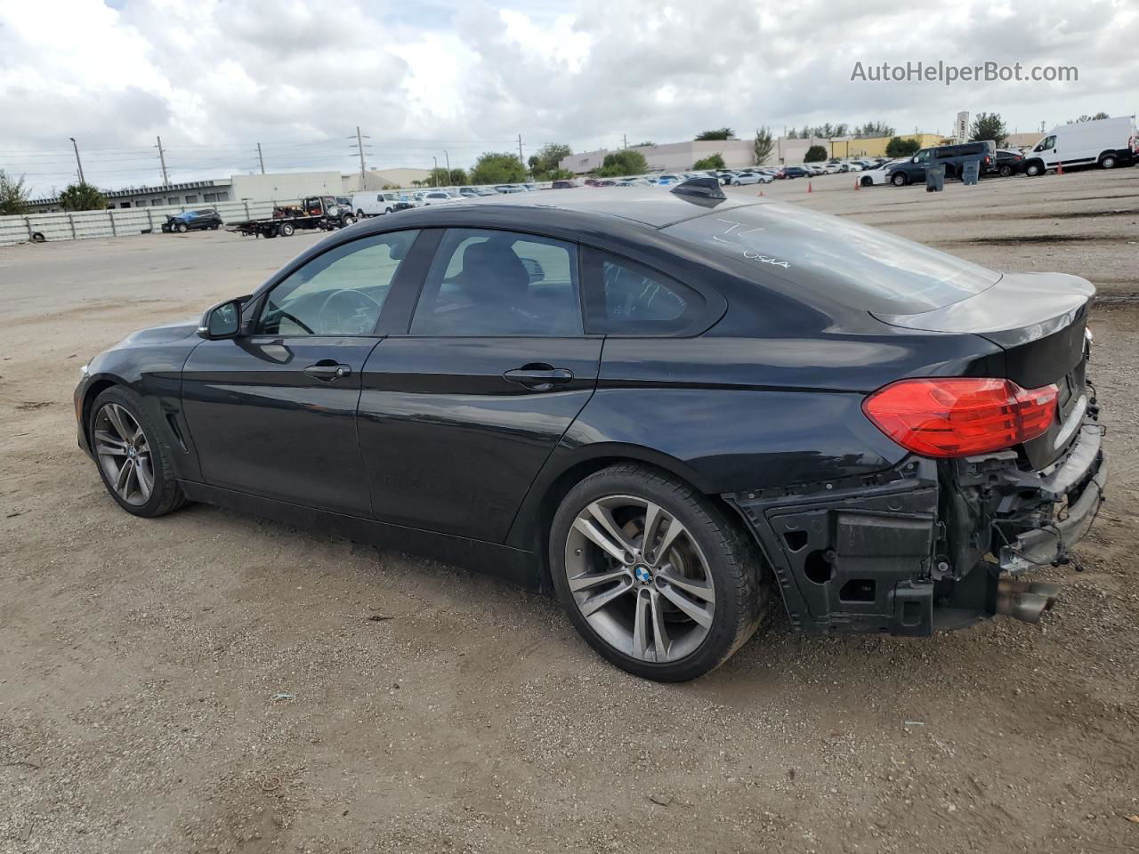 2015 Bmw 428 I Gran Coupe Gray vin: WBA4A5C58FGK15612