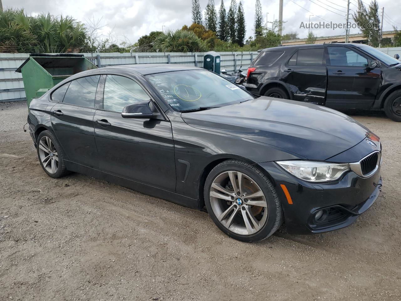 2015 Bmw 428 I Gran Coupe Серый vin: WBA4A5C58FGK15612