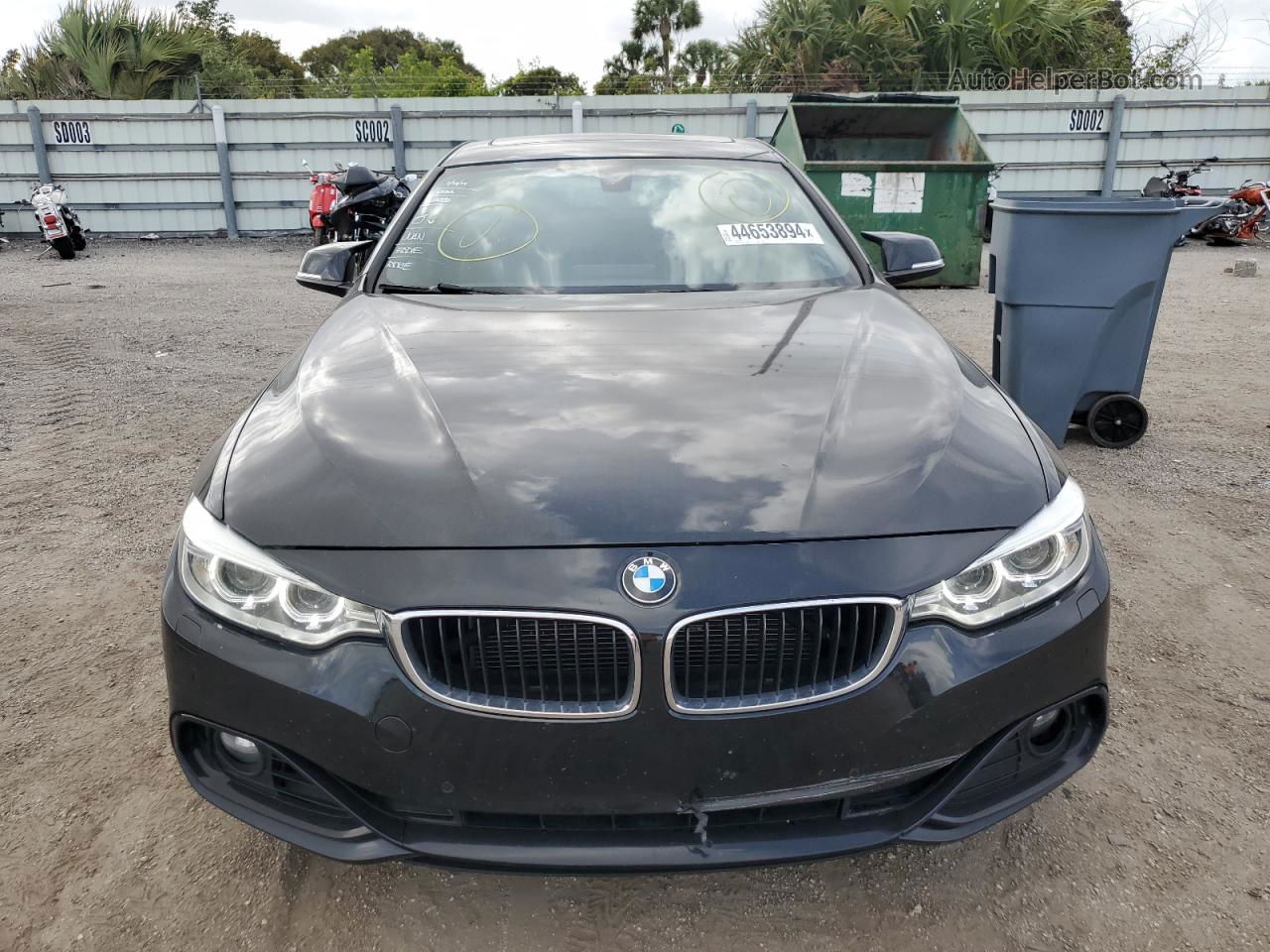 2015 Bmw 428 I Gran Coupe Gray vin: WBA4A5C58FGK15612