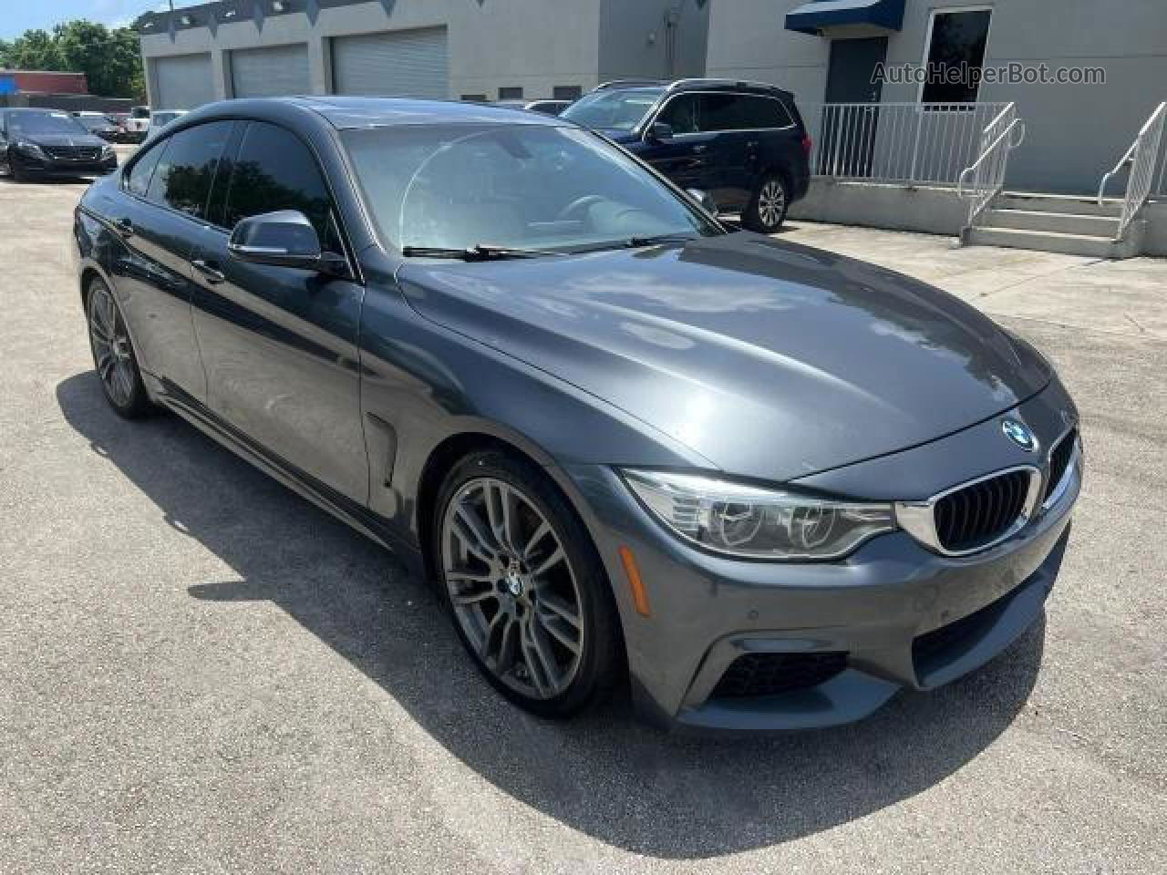 2015 Bmw 428 I Gran Coupe Угольный vin: WBA4A5C59FG052548