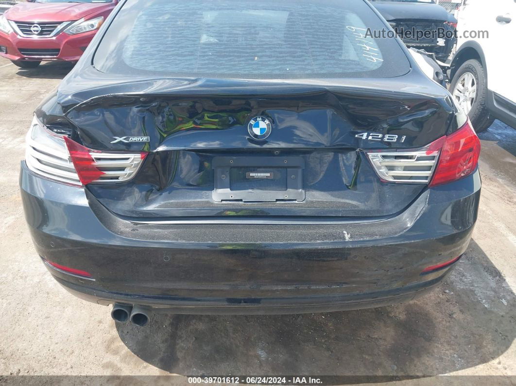 2015 Bmw 428 Gran Coupe Xdrive Black vin: WBA4A7C52FD414149