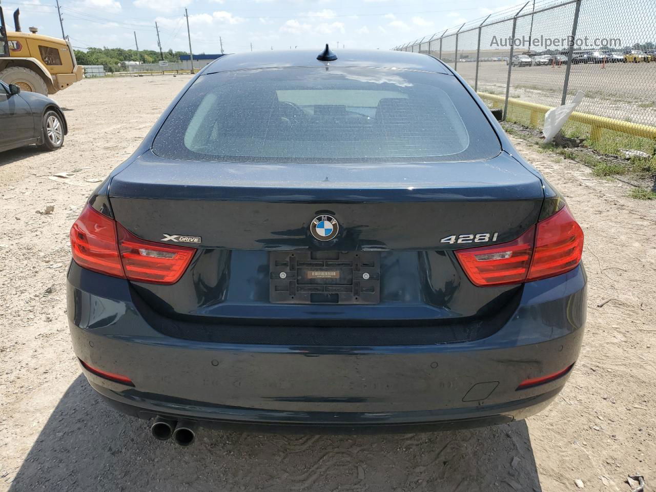 2015 Bmw 428 Xi Gran Coupe Blue vin: WBA4A7C57FD415944