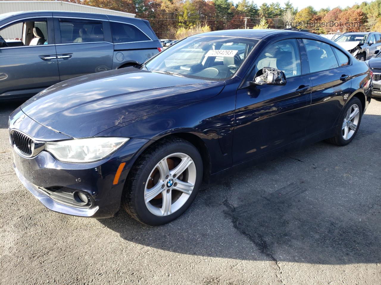 2015 Bmw 428 Xi Gran Coupe Charcoal vin: WBA4A7C5XFD414481