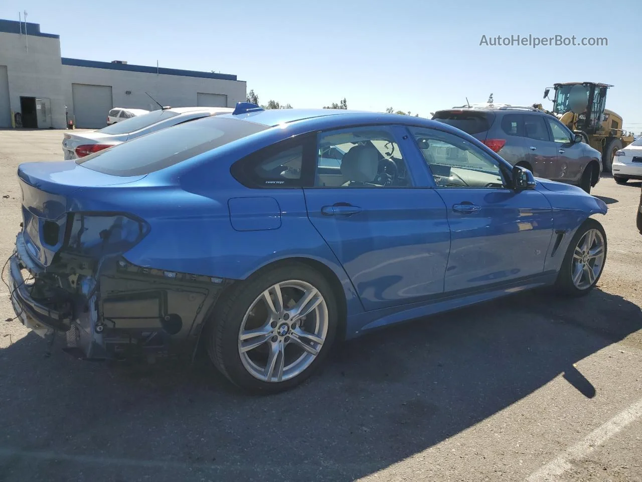 2015 Bmw 428 I Gran Coupe Sulev Blue vin: WBA4A9C50FGL87186