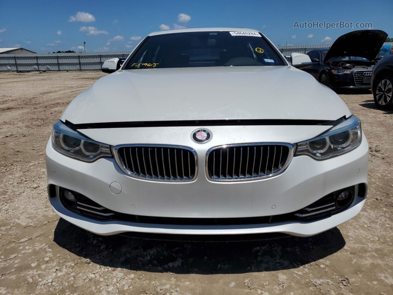 2016 Bmw 428 I Gran Coupe Sulev White vin: WBA4A9C50GG505013