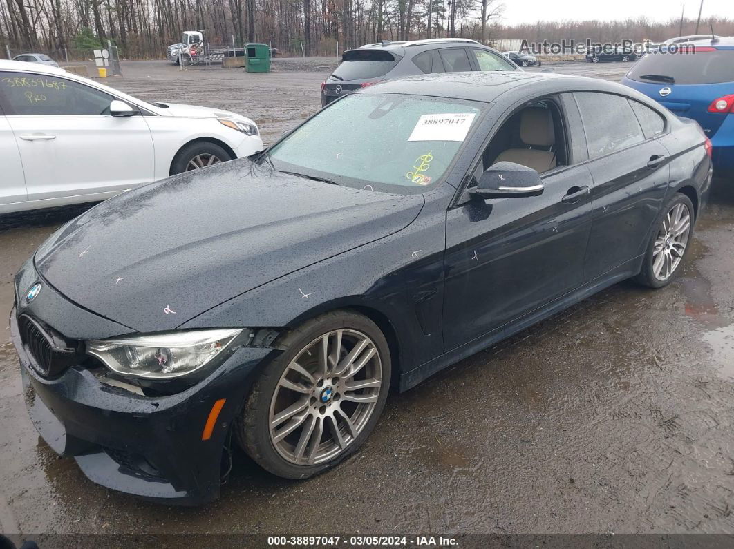 2016 Bmw 428i Gran Coupe   Dark Blue vin: WBA4A9C50GGL88114