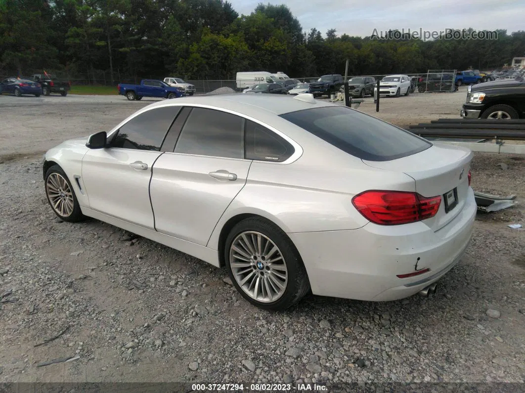 2016 Bmw 428i Gran Coupe White vin: WBA4A9C50GGL88646