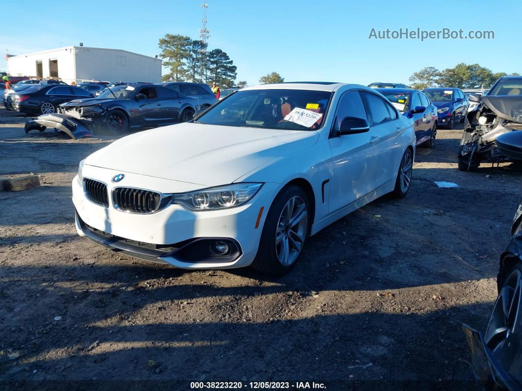 2015 Bmw 428 Gran Coupe White vin: WBA4A9C51FD416793