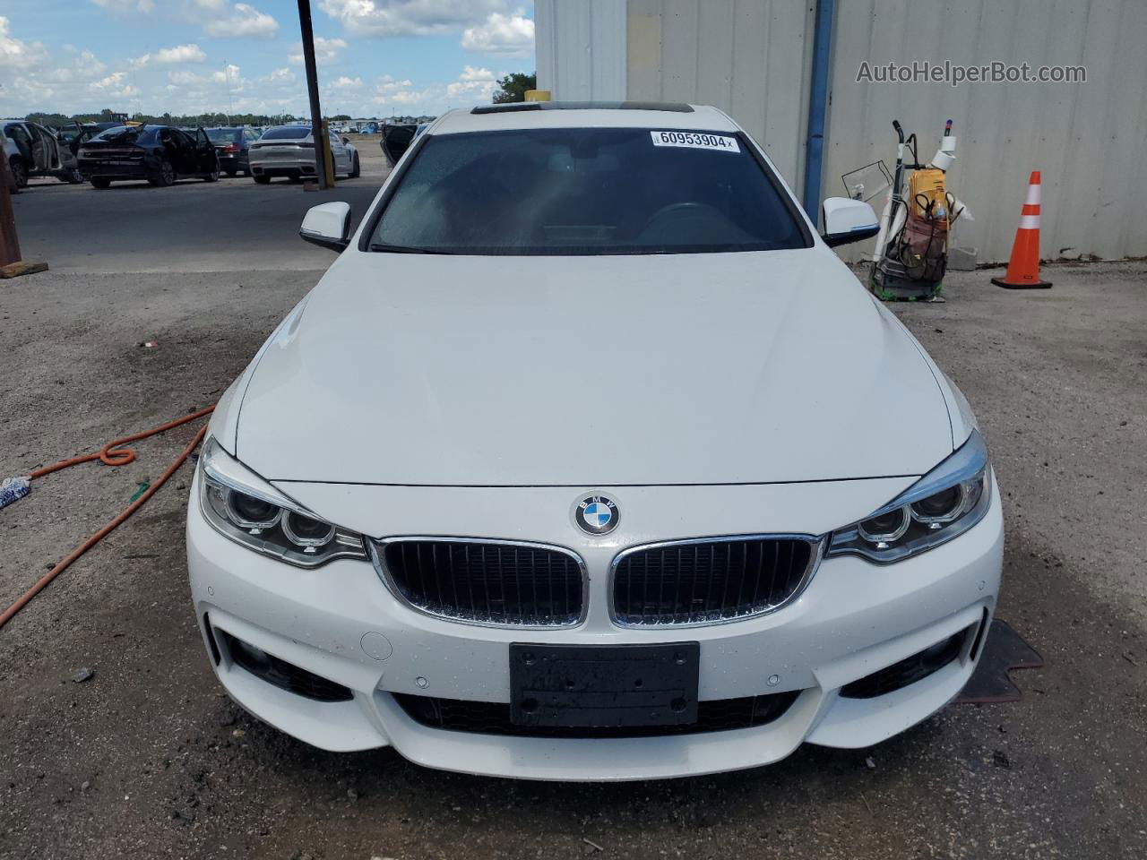 2016 Bmw 428 I Gran Coupe Sulev White vin: WBA4A9C51GG507112