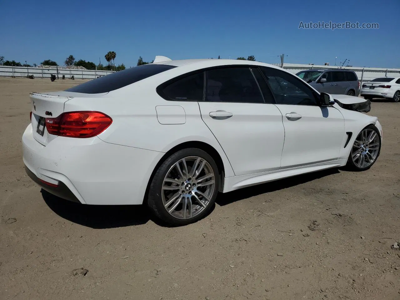 2016 Bmw 428 I Gran Coupe Sulev White vin: WBA4A9C51GG696277