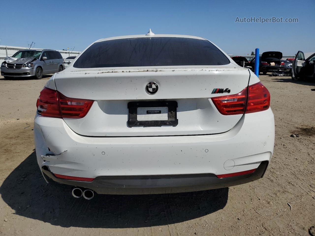 2016 Bmw 428 I Gran Coupe Sulev White vin: WBA4A9C51GG696277