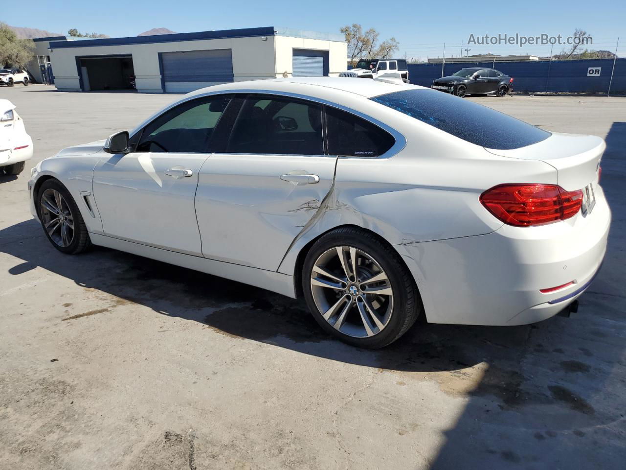 2016 Bmw 428 I Gran Coupe Sulev White vin: WBA4A9C51GGL87666