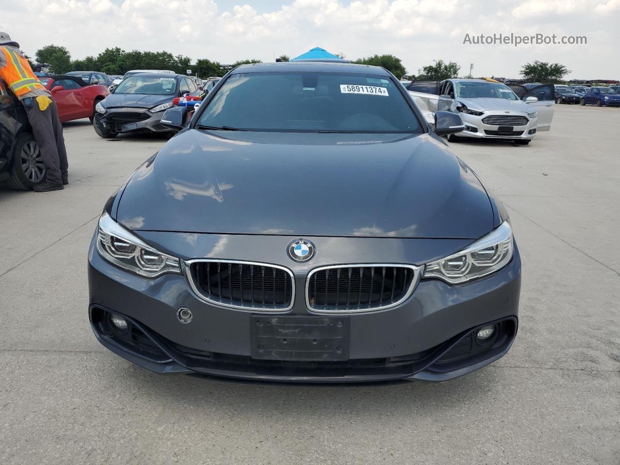 2016 Bmw 428 I Gran Coupe Sulev Gray vin: WBA4A9C51GGL88736