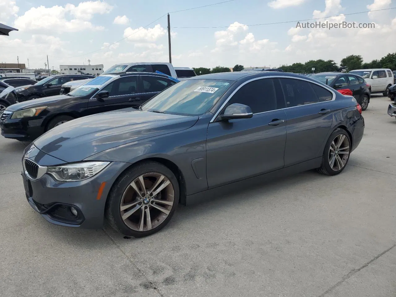 2016 Bmw 428 I Gran Coupe Sulev Серый vin: WBA4A9C51GGL88736