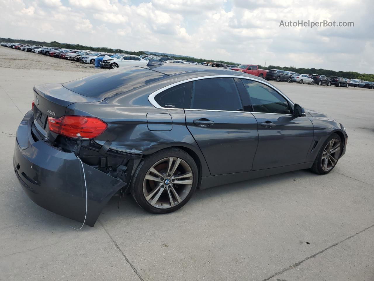 2016 Bmw 428 I Gran Coupe Sulev Gray vin: WBA4A9C51GGL88736