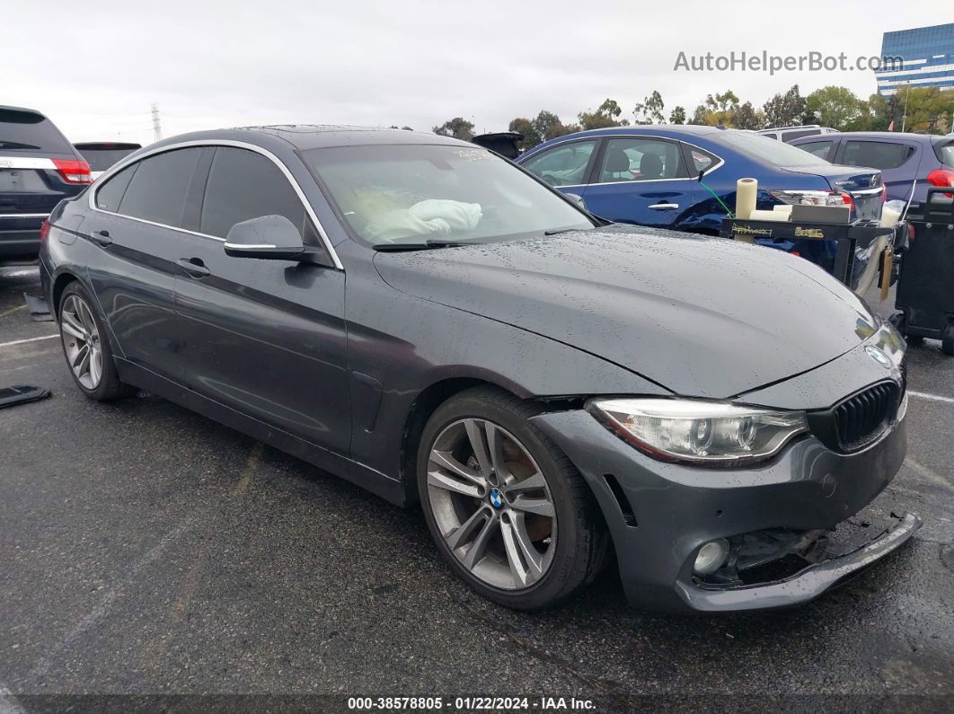 2016 Bmw 428i Gran Coupe   Gray vin: WBA4A9C51GGL88896