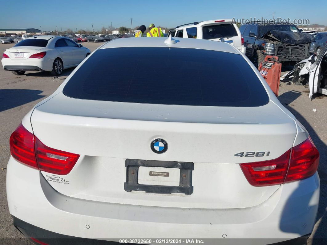 2016 Bmw 428i Gran Coupe   White vin: WBA4A9C51GGL89062