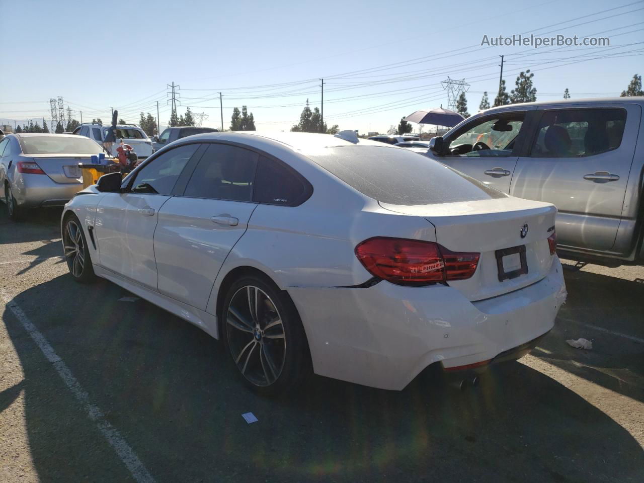 2016 Bmw 428 I Gran Coupe Sulev Белый vin: WBA4A9C51GGL89644