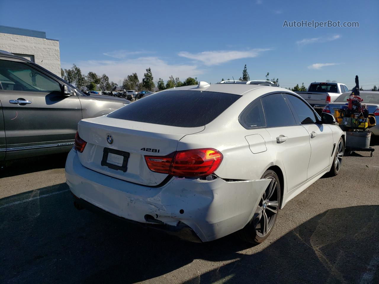 2016 Bmw 428 I Gran Coupe Sulev Белый vin: WBA4A9C51GGL89644