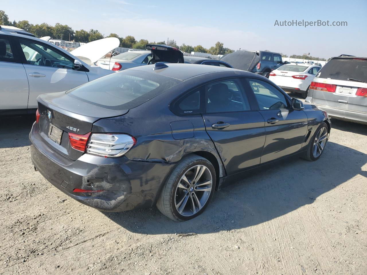 2015 Bmw 428 I Gran Coupe Sulev Charcoal vin: WBA4A9C52FGL85004